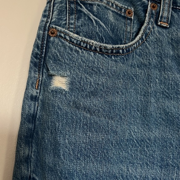 J.Crew Factory High Rise Straight Button Fly Jeans - 100% Cotton - NWT - Size 32 - Picture 6 of 15